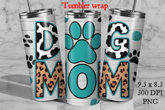 Download Dog Mom Tumbler Wrap PNG - Premium Resources